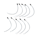 Miniatyrbillede 2 af 8: 10 stk. G4 LED-pære fatning silikone halogen base lampeholder G4 fatning til MR16 MR11
