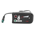 Miniatyrbillede 1 af 4: Elektrisk Cykel LED Strøm Display Panel Elektrisk Cykel Modifikation Display Meter Med Vandtæt 5p Hanstik Til 22.2mm Styr 48V