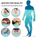 Miniatyrbillede 4 af 5: Hydrogen Generator Vandflaske, True Molecular Hydrogen Rich Water Generator Ionizer - Sølv