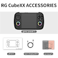 Pikkukuva 3 / 5: RG CubeXX Retro -käsikonsoli, 32 Gt, RGB-joystick, musta