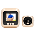 Miniatyrbillede 7 af 8: Digital Door Viewer 2,4 tommer kighulskamera IR nattesyn 135 grader vidvinkel videodørklokke intercom