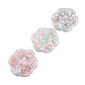 Miniatyrbillede 5 af 8: 3 æske jule neglekunst pailletter Søde udsøgte DIY 3D Snowflake Polymer Clay Nail Art Skiver Udsmykning