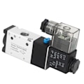 Miniatyrbild 7 av 8: 1/4in NPT Pneumatisk Magnetventil 2 Position 3 Vägs IP65 Luftdriven Magnetventil DC12V