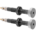 Pikkukuva 2 / 8: 1 Pari 52mm Pyörän Ilmanpidennysventtiili Tubeless Presta-venttiilin Ydin Suutin Maastopyörään Musta