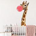 Miniatyrbild 1 av 5: En uppsättning giraffballongväggdekaler Dekorativ dekal, väggdekoration för sovrum badrum vardagsrum kontor