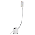 Pikkukuva 4 / 8: LED-ompelukonevalo, jossa 10 kpl siruja, varsi sorvin työlamppu EU-pistoke 110-250 V