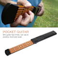 Miniatyrbillede 6 af 8: Bærbar Mini 6 Fret Guitar Practice Hands Training Tool Chord Trainer