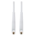 Miniatyrbilde 8 av 8: 2 STK 2,4G/ 5G Dual Band WiFi-antenne 4DBi Omni RP-SMA grensesnittantenne