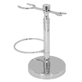 Miniatyrbillede 2 af 8: Barberbørstestativ Legering Rustfast Stabil Minimalistisk Universal Barberbørsteholder til mænd