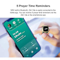 Miniatyrbild 4 av 4: Smart Tasbih Räknarring För Muslimer Zikr Digital Tasbeeh 5 Bönestunder - GSL kaffe