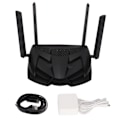 Miniatyrbild 1 av 8: Trådlös router AC Dual Band Flera garantier Internet hastighetskontroll 2,4 GHz 5 GHz 1200M Stabil spelrouter 100‑240VUS