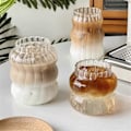 Miniatyrbillede 4 af 5: 6 stk. glaskop, varmebestandigt drikkeglas, transparent A