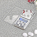 Miniatyrbilde 3 av 4: Mini Digital Lommevekt 200 X 0.01g med Bakgrunnsbelyst LCD-skjerm