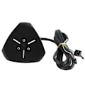 Miniatyrbillede 3 af 8: PC Power-knap Dual Power Switch Robust Meget holdbar ABS Desktop Computer Switch til stationær computer