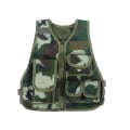 Miniatyrbilde 1 av 8: Hot Children Kid Camouflage Vest for utendørs kampjaktspill (Jungle Camouflage S)