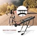 Miniatyrbillede 4 af 8: Bagagebærer til cykelsæde i aluminiumlegering til mountainbike