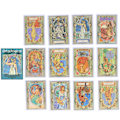 Miniatyrbilde 1 av 8: Hjemmefest Tarotkort for nybegynnere - Mystisk skjebne, spådom og lykkefortelling - Kortspill