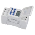 Miniatyrbild 5 av 8: THC15A Programmerbar Timer Guide Rail Typ LCD Tidsreläbrytare för Gatulampa Neonljus DC 24V