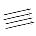 Miniatyrbild 7 av 8: 4 st tältpinnar campingpinne aluminiumlegering hög hållfasthet spik set kit för utomhusbruk