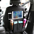 Miniatyrbillede 2 af 4: Bilorganisator til Børn - Beskyttelse til Bagsæde - Transparent iPad Holder til Nem Opbevaring af Legetøj/Bøger/Flasker/Mad