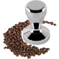 Miniatyrbillede 4 af 4: Kaffetamper i rustfrit stål Barista Espresso Tamper 51 mm base Kaffebønne presser
