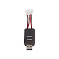 Miniatyrbilde 7 av 8: CX405 4CH Micro USB Batterilader for 1S 3.7V Lipo LiHV 3.8V Batteri for RC Helikopter