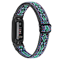 Miniatyrbillede 1 af 5: Fitbit Inspire 3 Nylon Solo Loop Sport Watch Band - Sort19