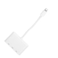 Miniatyrbild 4 av 8: För IOS till för Dual USB Expansion Dock Interface OTG Connector Hub Converter med kameraläsare