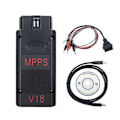 Miniatyrbillede 1 af 5: MPPS V18 OBD2 Diagnostisk Værktøj MAIN + TRICORE + MULTIBOOT V18.12.3.8 med Breakout Tricore Kabel