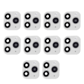 Miniatyrbillede 2 af 8: 10 stk. kamera klistermærke linse cover skift falsk beskyttelsesfilm til IOS 11 til IOS X/xr/xs MaxSilver