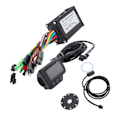 Miniatyrbillede 4 af 8: Cykel Lithium Batteri Konverteringssæt FT 8C Magnetisk Punkt 109R Gas EN06 LCD Display 17A Cykel 3 Mode Controller Kit til Cykelreparation