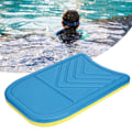 Miniatyrbillede 6 af 8: EVA Dobbelt Lag Svømmevand Bræt Havsvømning Swimmingpool Kickboard Flydende Bræt TræningshjælpemiddelGul Blå