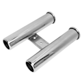 Miniatyrbilde 7 av 8: Fiske Stang Stativ Rør Rustfritt Stål 2 Link Rør Stang Holder for Båt RV Yacht 42mm Dia