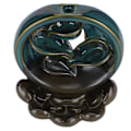 Miniatyrbillede 3 af 8: Tilbagevendende røgelsesbrænder Lotus Base Keramisk holder Aromaterapi Ornament Hjemmeindretning