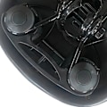 Miniatyrbild 8 av 8: Cykelsadelskudde elastisk slitstark mjuk andningsbar mountainbikesadel dyna med reflexremsor blå