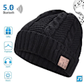 Miniatyrbillede 3 af 8: 3 i 1 Bluetooth 5.0 Musik Hue Sæt Vinter Hue Ørevarmer Hals Gaiter Håndklæder Fødselsdagsgave til Mænd Kvinder