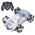 Miniatyrbillede 8 af 8: Fjernbetjent bil 360° Easy Drift 1:12 Seje forlygter Slidstærk stødsikker RC bil til børn Sølv