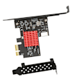 Pikkukuva 7 / 8: USB3.2 GEN2 edessä oleva TYPE E -laajennuskortti 10 Gbps:n tuki KEY A TYPE E PCIE 3.0 2X -liitännän laajennuskortti Win8:lle Win10:lle ASM3142-pääohjain