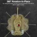 Pikkukuva 7 / 8: RC Tank 1/30 Kaukosäädin Tank Lelu Lasten Lasten ajoneuvomalli Lelu Lahja