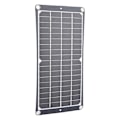 Miniatyrbilde 6 av 8: 20W solcellepanel ladebrett bærbar solcellelader for reiser klatring camping bruk