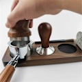 Pikkukuva 2 / 5: 51 mm puinen kahvin tamppausteline kahvin suodattimen pidike, A