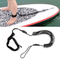 Miniatyrbild 5 av 8: TPU svart elastisk vattensportfotsrep Surfing Paddle Board Ankelfjäder dragband