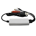 Miniatyrbilde 2 av 5: USB 3.5mm Lydopptak Redigeringskabel til Digital kompatibel Innspilling Analog til CD/MP3 Konverter-B13