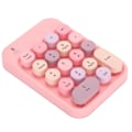 Miniatyrbild 8 av 8: AJAZZ trådlöst numeriskt tangentbord Choklad Keycap för spelriktningsväxling AK18 2.4GPink