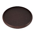 Miniatyrbilde 4 av 8: Te-brett Retro Forhindre Skli Minimalistisk Retro Japansk Stil Matserveringsbrett for Hjem Kaffe Snacks Måltider M Rund
