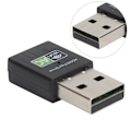 Miniatyrbilde 8 av 8: Wifi-adapter USB-mottaker Ethernet 600Mbps 2,4Ghz5Ghz Dual Band trådløst nettverkskort svart
