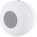 Pikkukuva 1 / 5: Bluetooth-kaiutin vedenkestävä Ip4 langaton kannettava handsfree sisäänrakennettu mikrofoni, imukuppi (valkoinen)