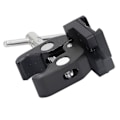 Miniatyrbillede 2 af 5: V Mount Batteriadapter med Klemme Stærkt Greb Bærbar Justerbar Kraftig Aluminiumlegering til Lysstativ Tripod