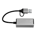 Miniatyrbild 4 av 8: Typ C till Ethernet-adapter USB A till RJ45 nätverksadapter för bärbara datorer Mobiltelefoner Tabletter