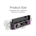 Miniatyrbillede 2 af 5: Bracket Bil Bluetooth Afspiller Multifunktion Kan Lokalisere og Finde Bil U Disk Plug-In Kort HD Tabsfri